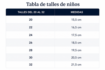 BOTAS NIÑOS
